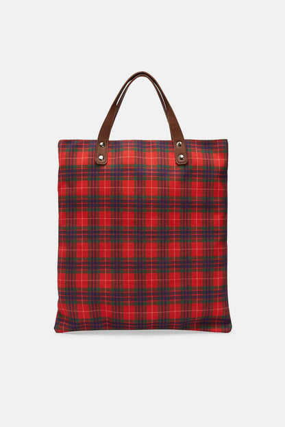 Tartan Red Fraser  - Tote Bag