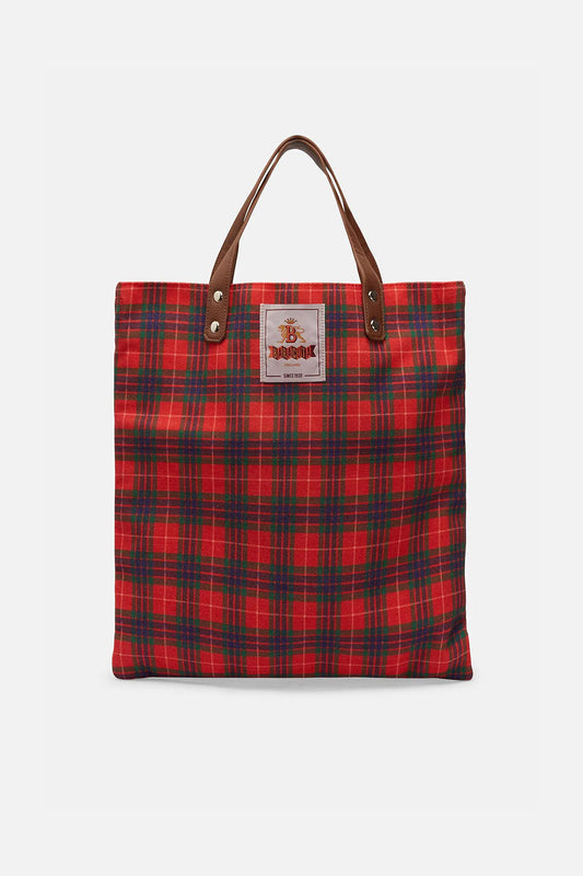 Tartan Red Fraser  - Tote Bag