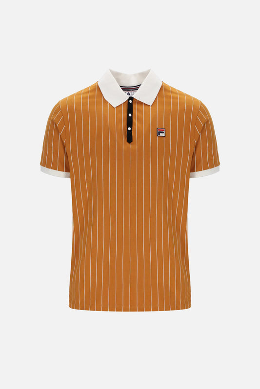 BB1 Classic Vintage Striped 2323 Pumpkin Spice / Gardenia / Black - Polo