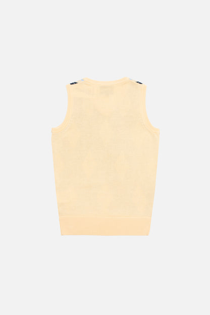 Bella Lemon Knitted - Tank Top