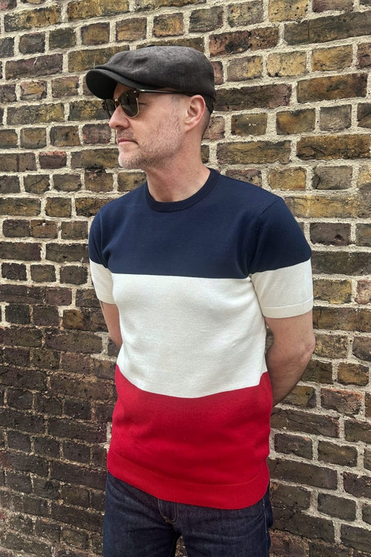 Hurst Knitted White - Crew Neck