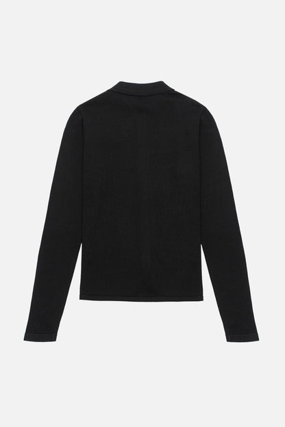 Boyd Black Knitted - Cardigan