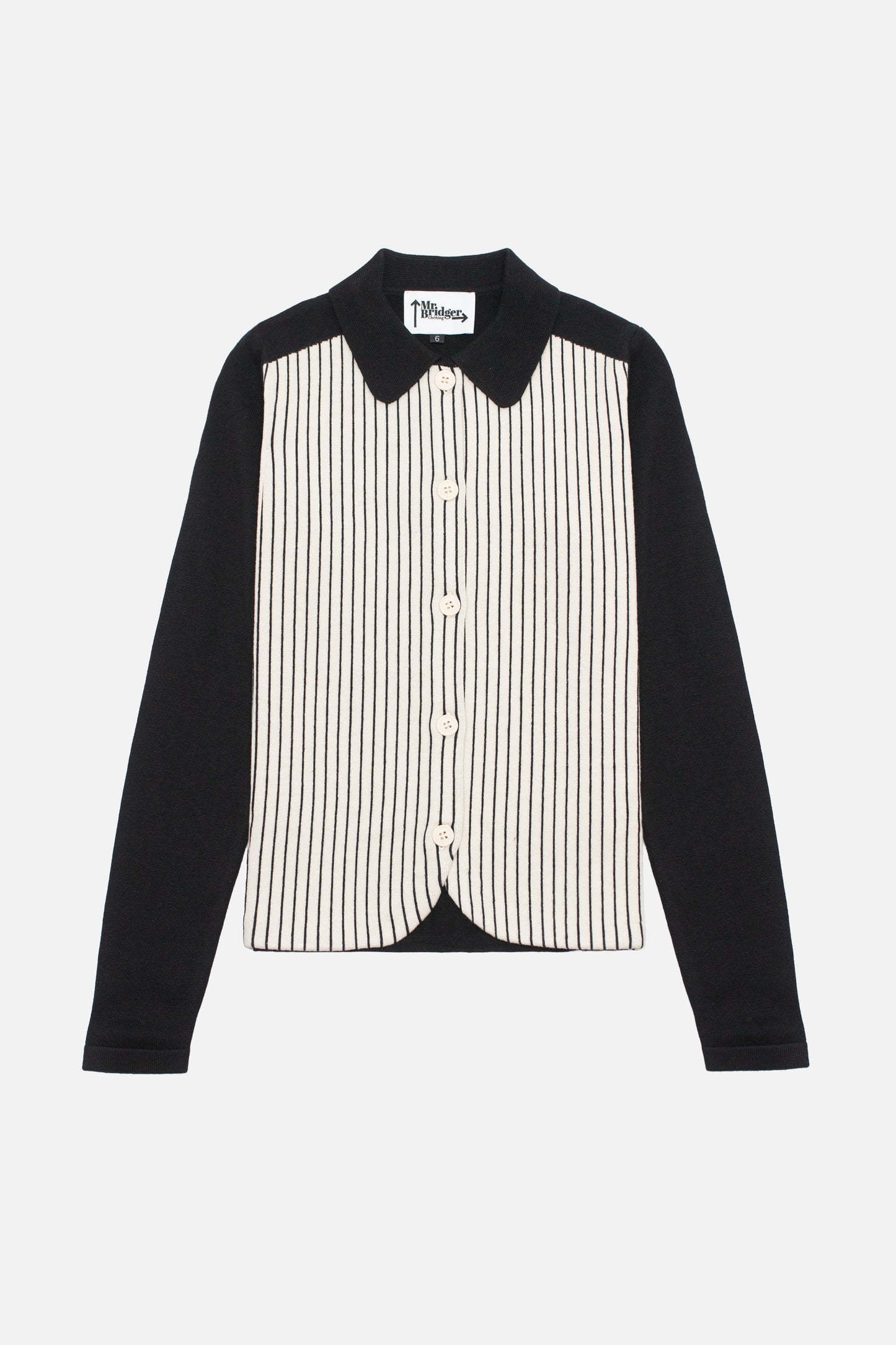 Boyd Black Knitted - Cardigan