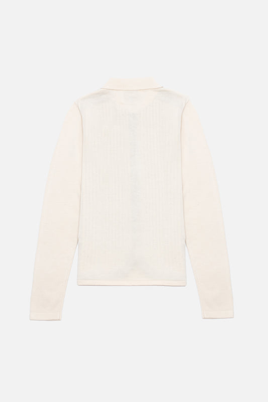Boyd Cream Knitted - Cardigan