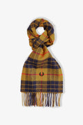 C3338 Lambswool Tartan  Gold - Scarf