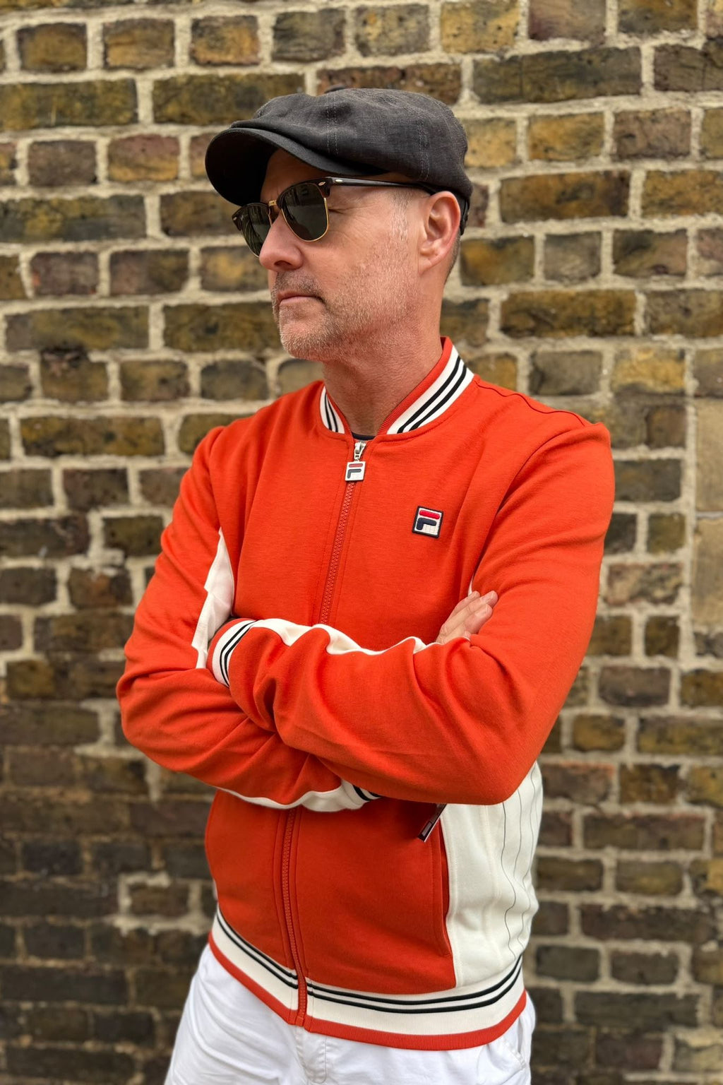 Settanta Burnt Ochre / Gardenia - Track Top