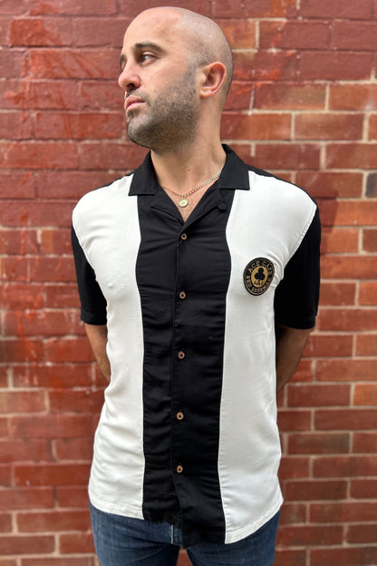 Ace Cafe Black - Bowling Shirt
