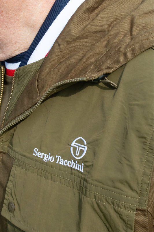 Calisti Dark Olive - Hooded Jacket