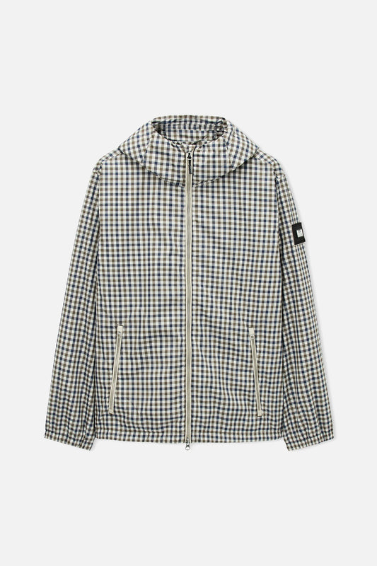 Campania Midhoch Check Windbreaker - Jacket