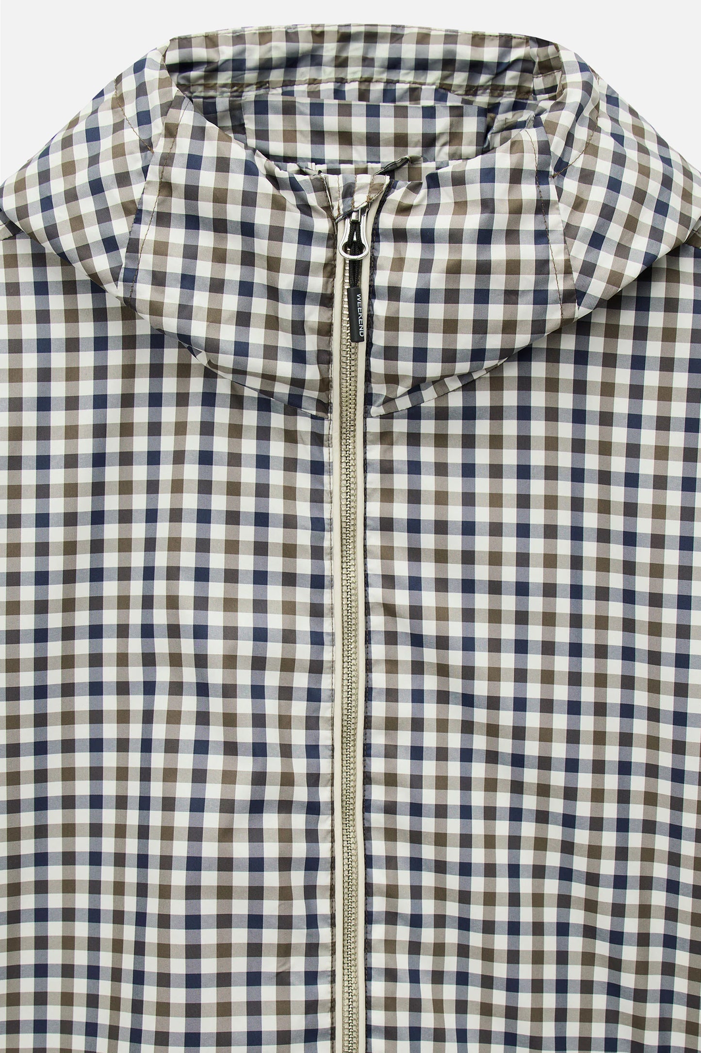 Campania Midhoch Check Windbreaker - Jacket