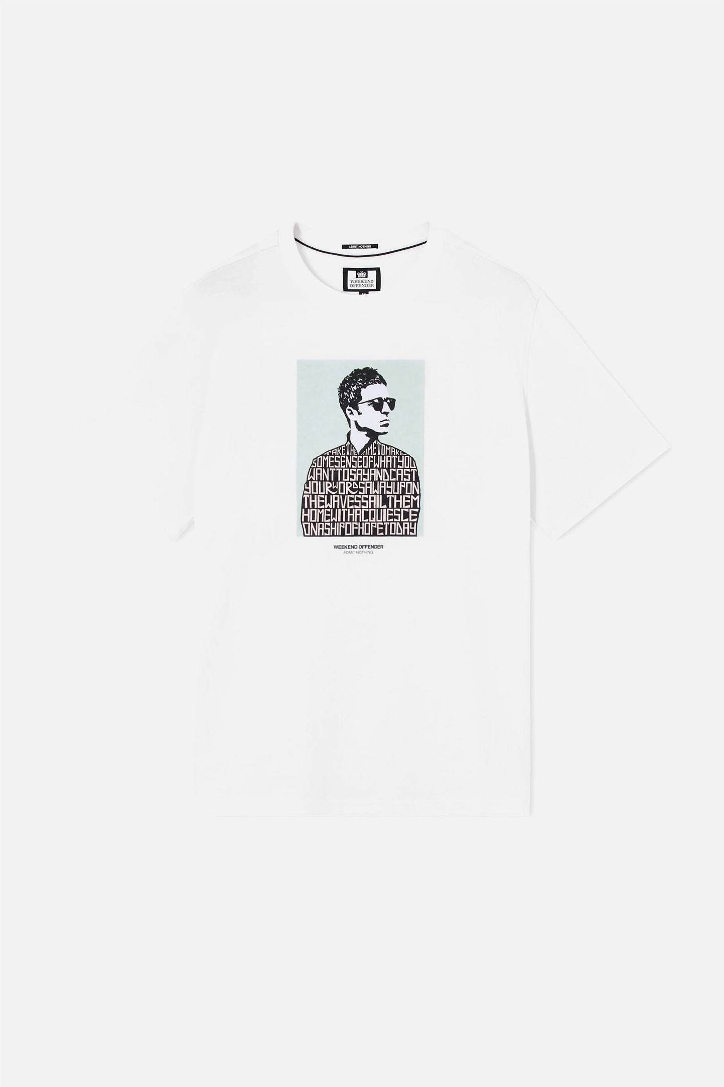 Camden White Graphic - T-Shirt