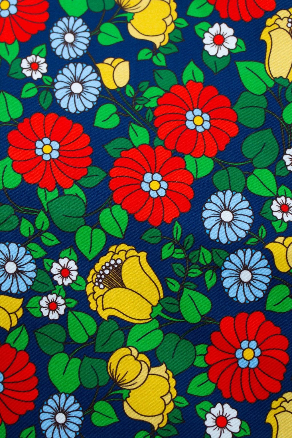 Cher Wildwood Flower Navy - Skirt