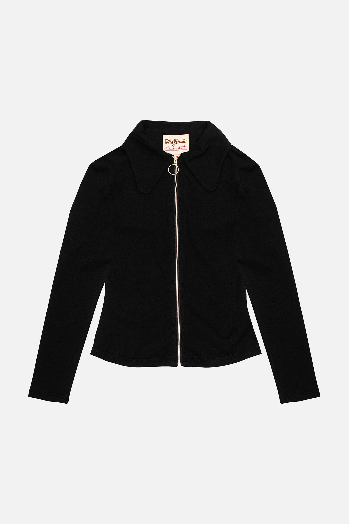Jagger Dagger Collar Black - Shirt