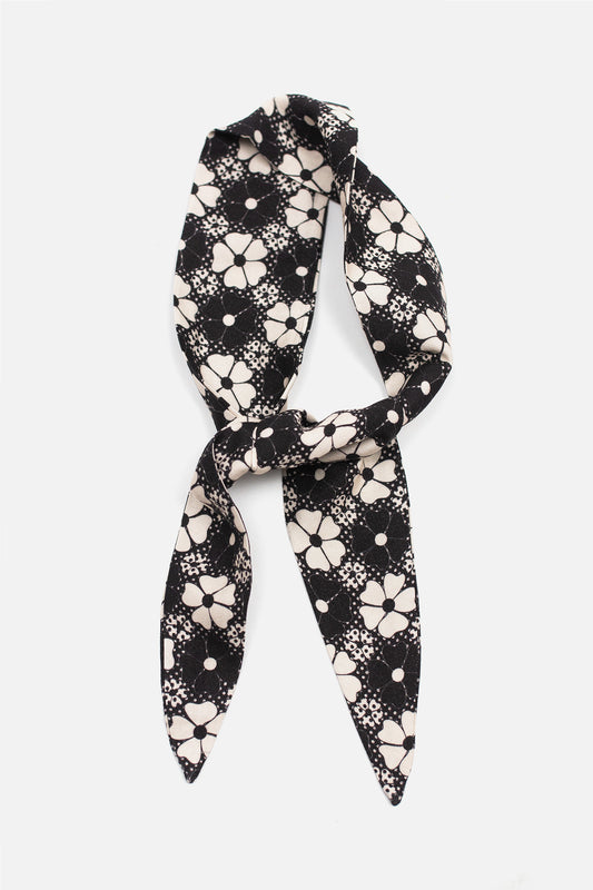 Blossom Black and White - Scarf