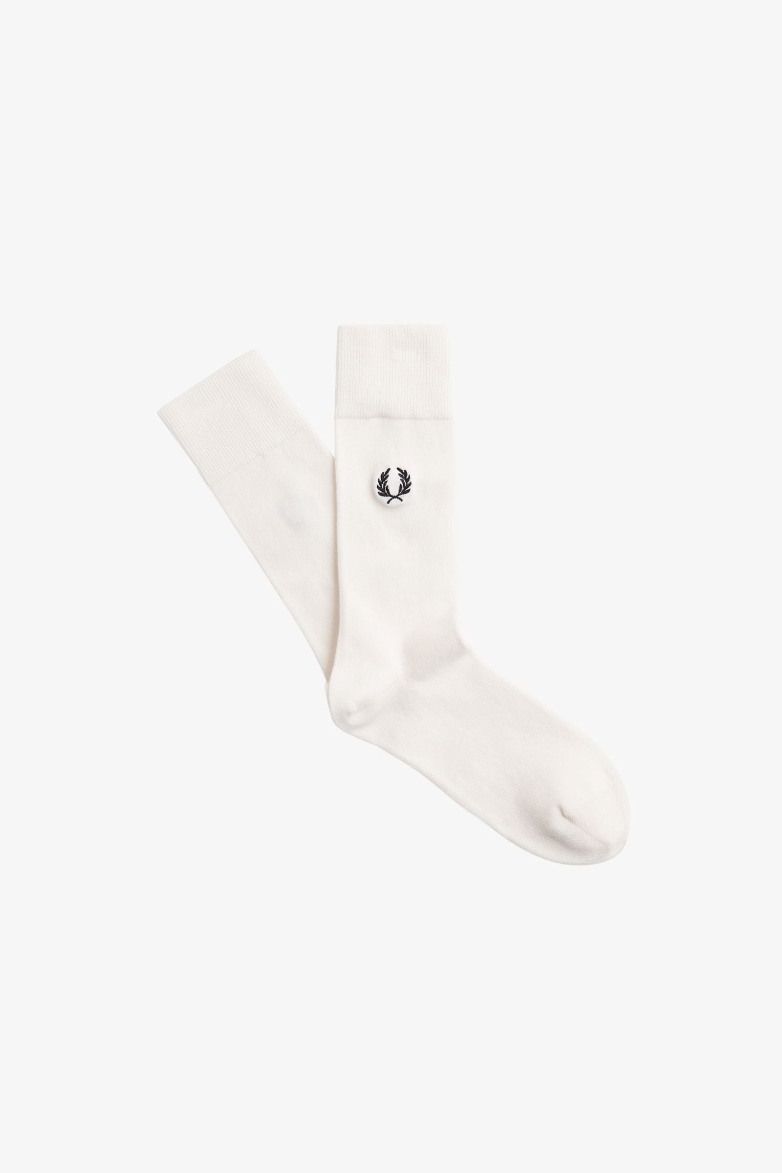 C7135 Classic Laurel Wreath Snow White - Socks