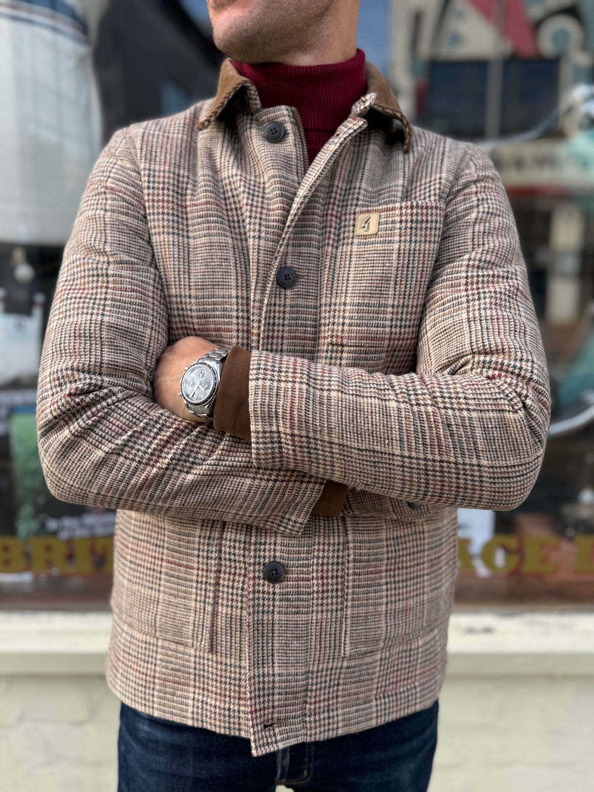 Hunter Check Caramel - Jacket