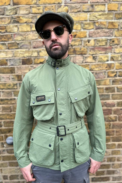 International Burnt Olive Green Showerproof - Jacket