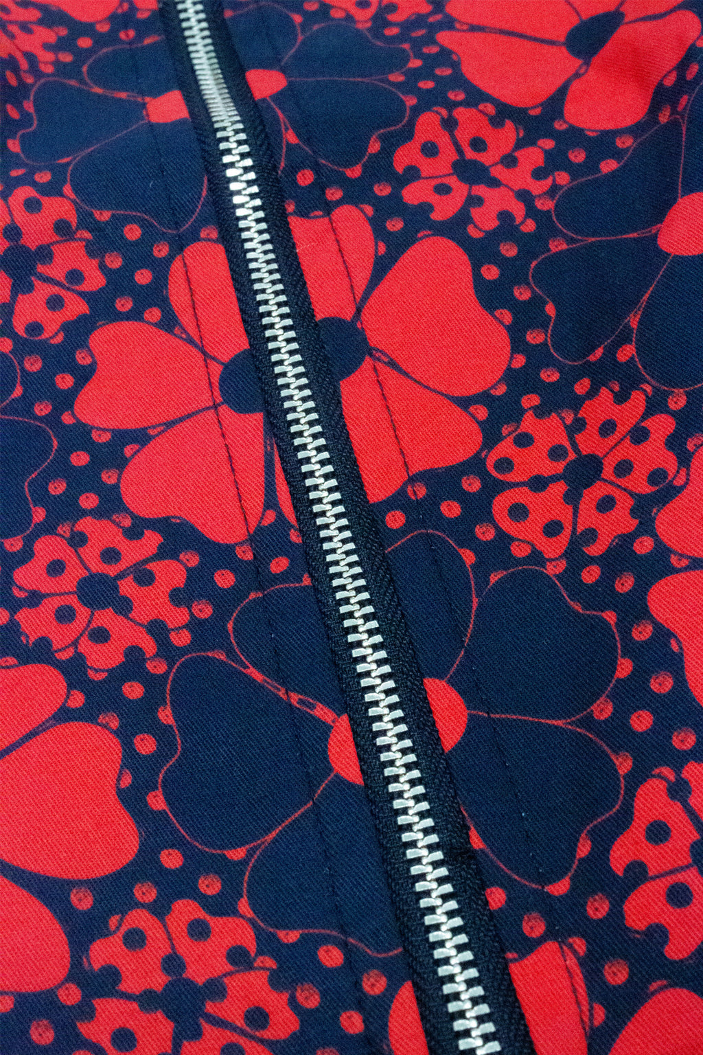 Floral Black & Red - Dress