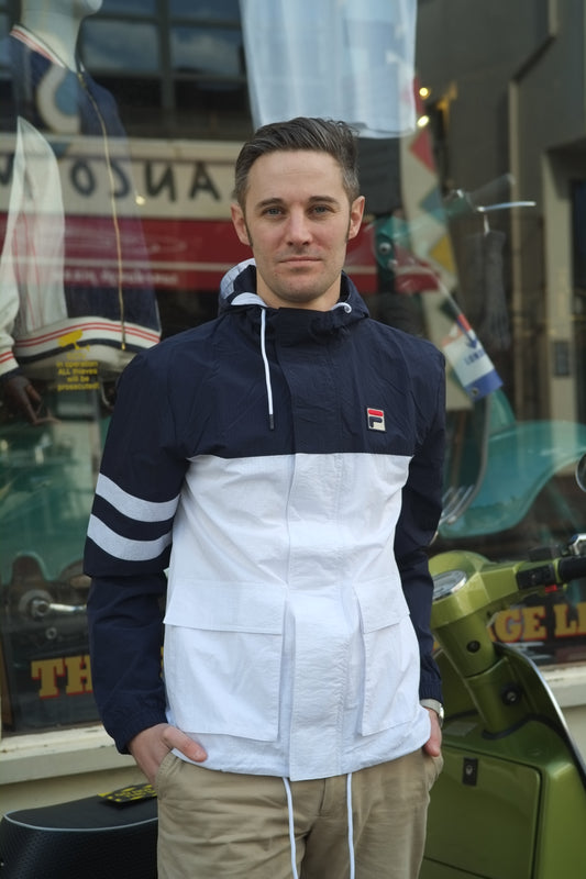 Arthur Cut and Sew Navy - Lightweight Jacket