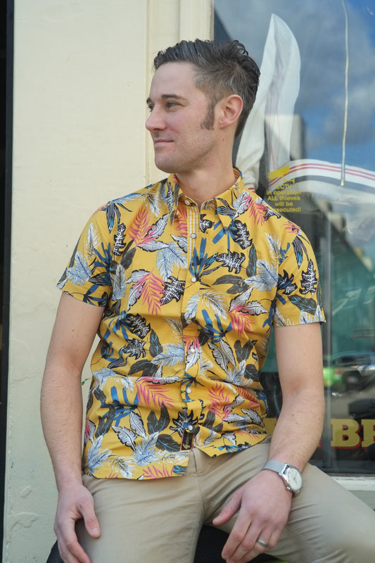 Lagoon Pineapple Tropical S/S - Shirt