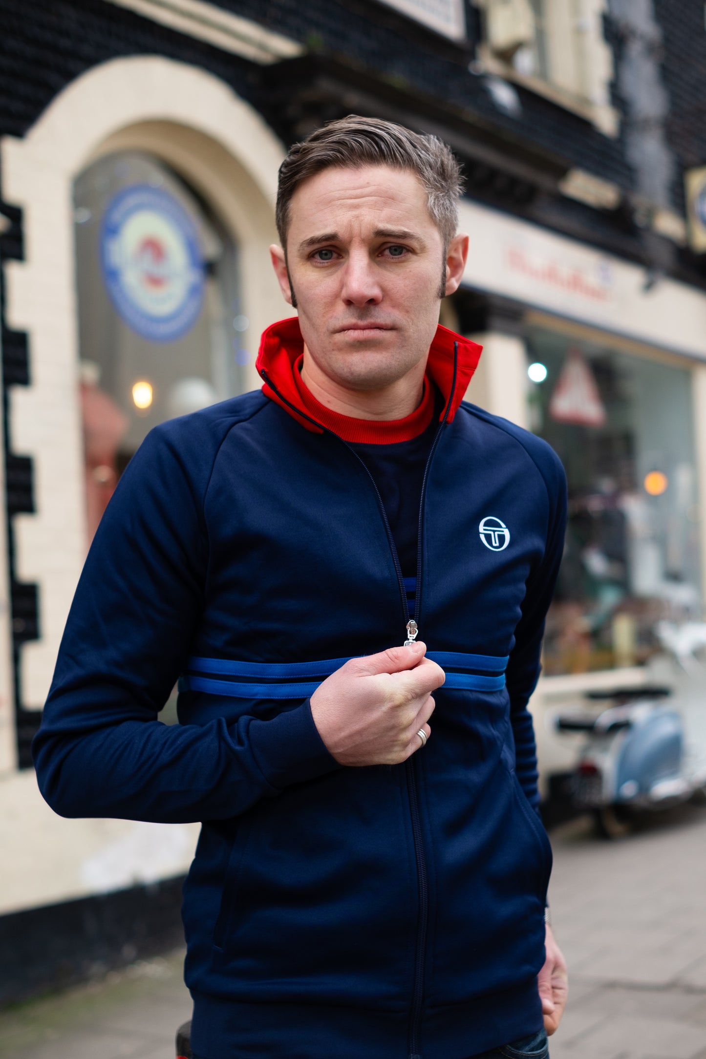 Dallas Maritime Blue / Adrenaline Rush / Nautical Blue - Track Top