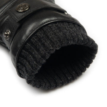 Dents - Leather Glove Black - Water resistant