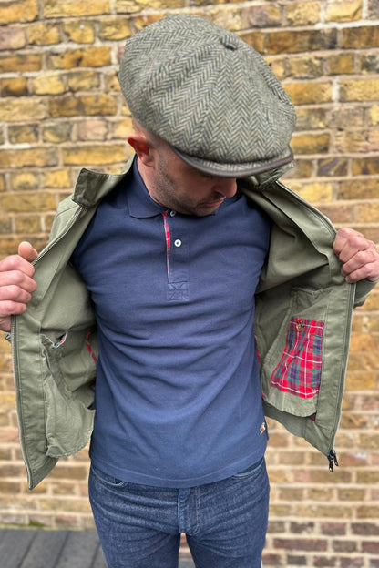 G9 Twill Lichen Green - Harrington Jacket