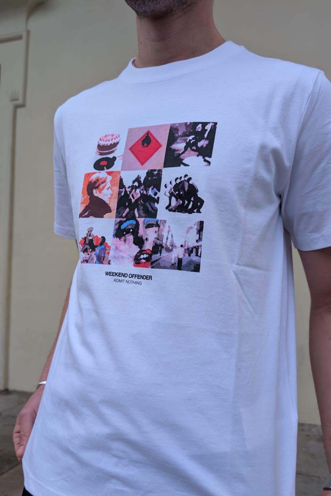 Low White Graphic - T-Shirt