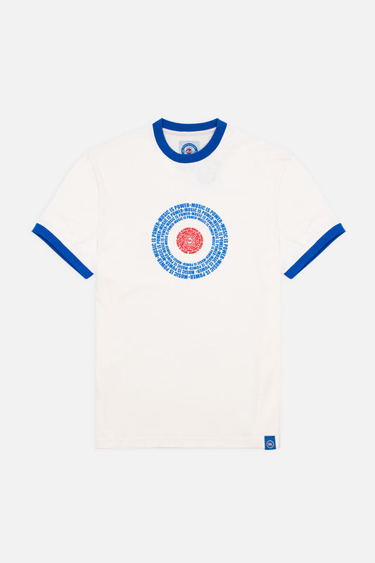 Music is Power Target Ecru - T-Shirt