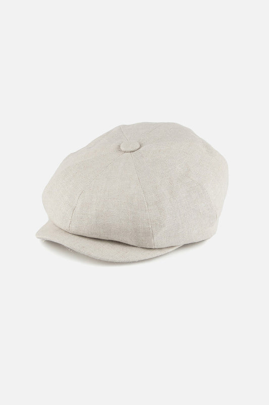 Alfie Natural Linen - Cap