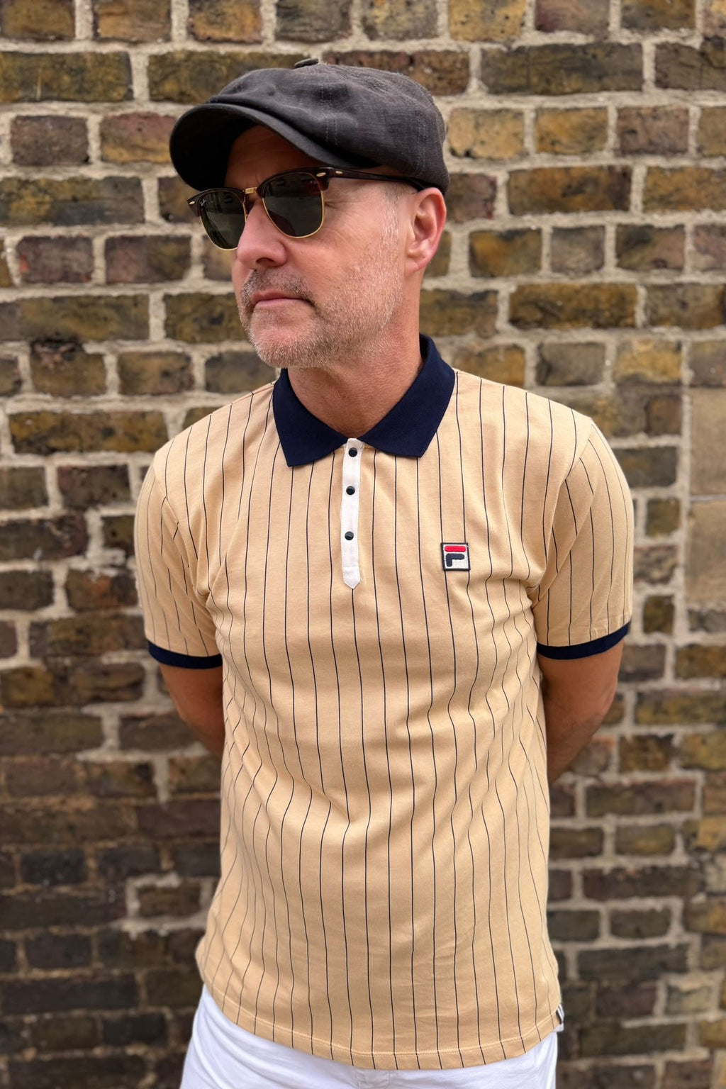 BB1 Classic Beige / Navy - Polo