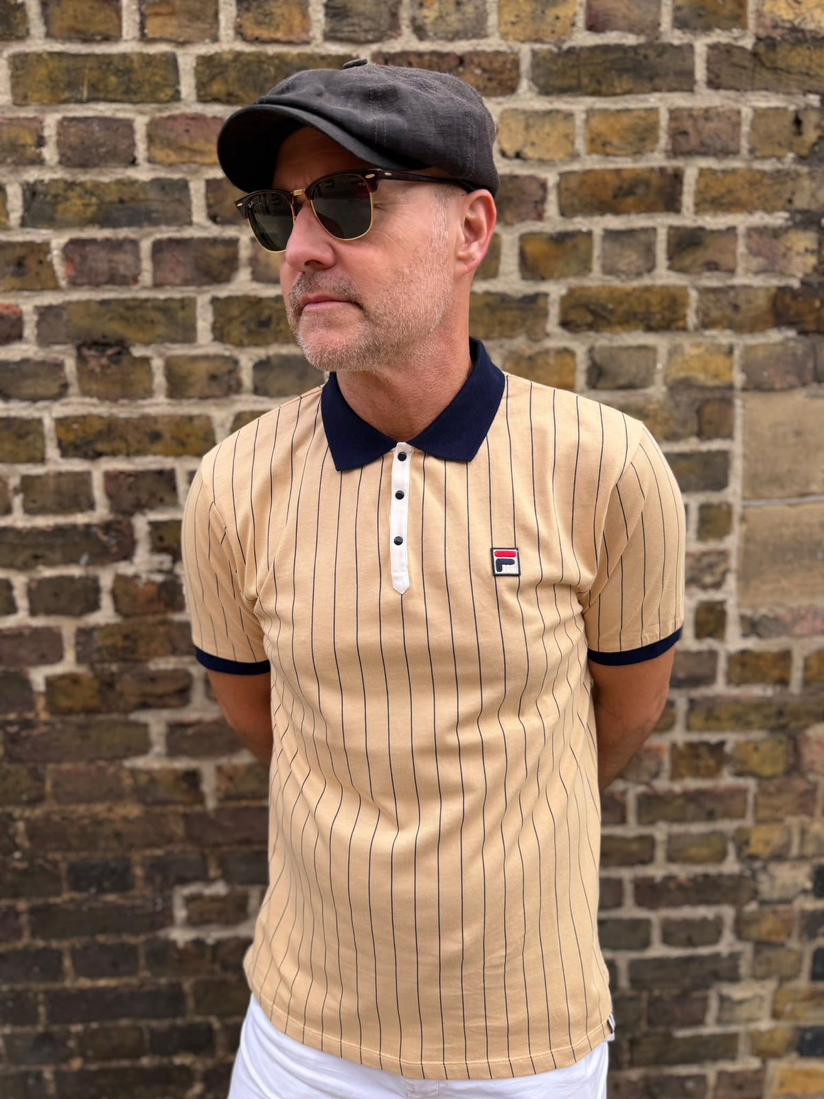 BB1 Classic Beige / Navy - Polo