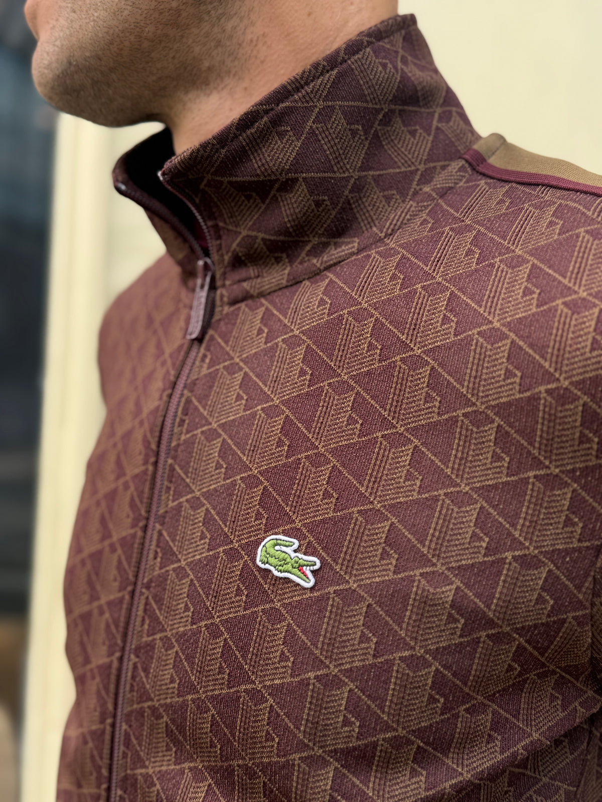 Paris Zip-Up Brown - Track Jacket
