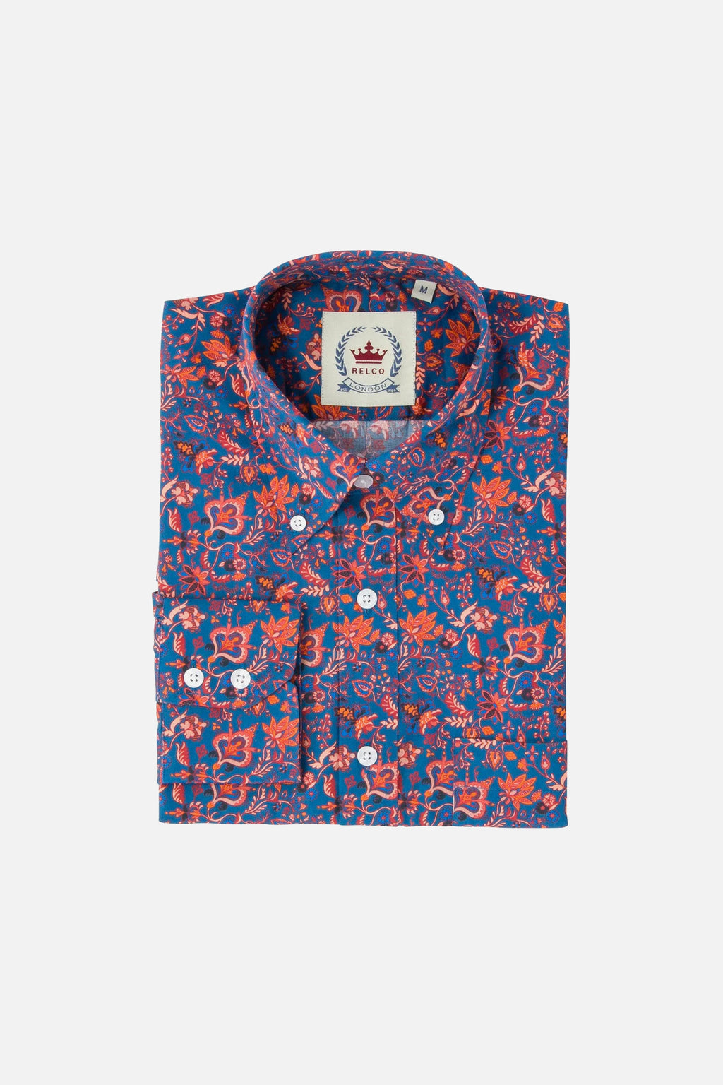 Floral 22 Blue Floral - Shirt