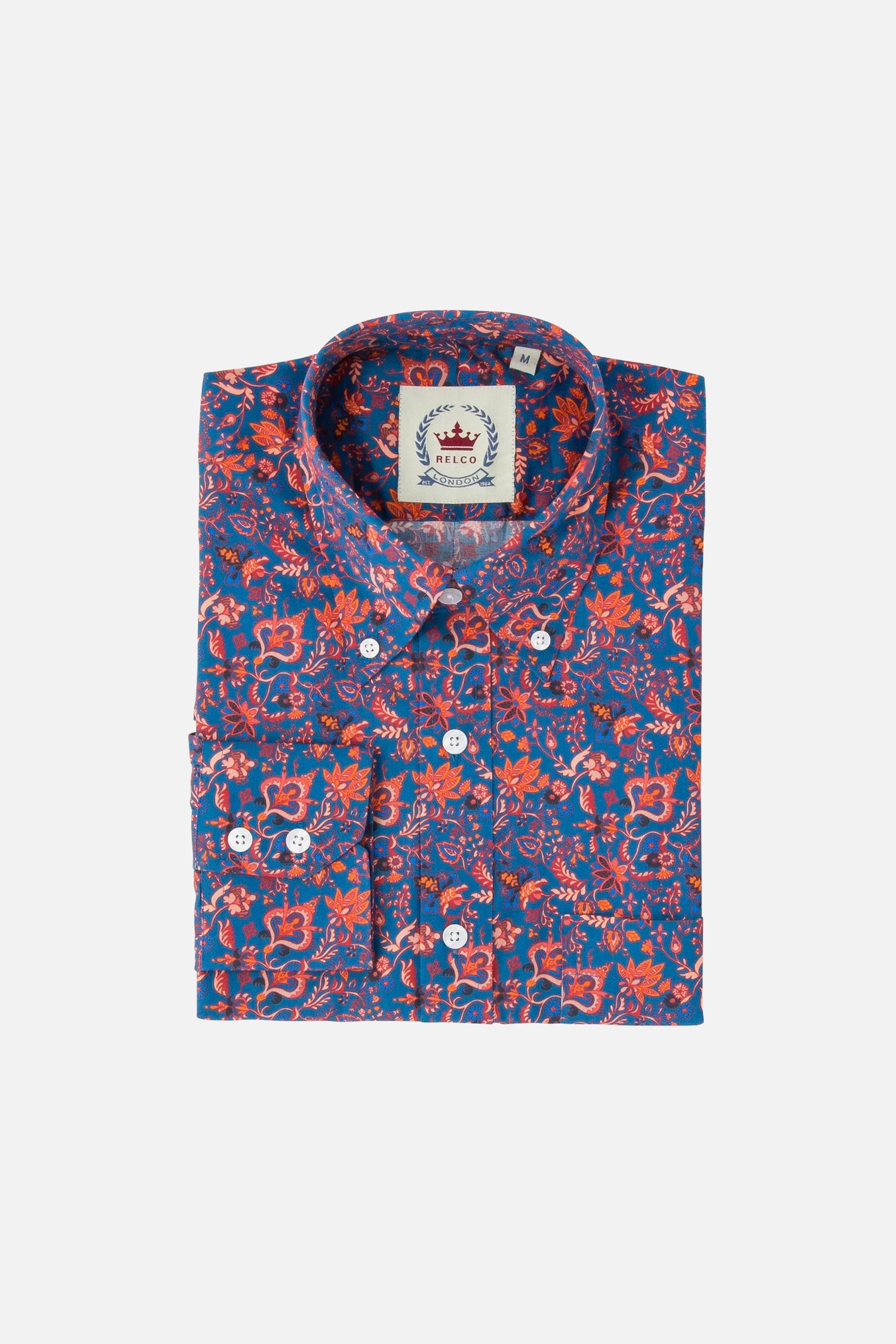 Floral 22 Blue Floral - Shirt