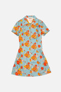 Floral Country Blooms Sky - Dress