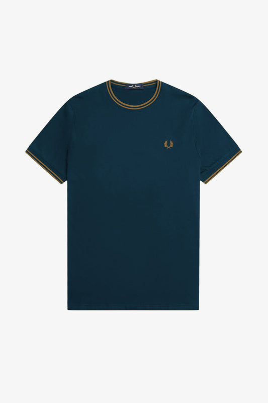M1588 Twin Tipped Dark Petrol / Shaded Stone - T-Shirt