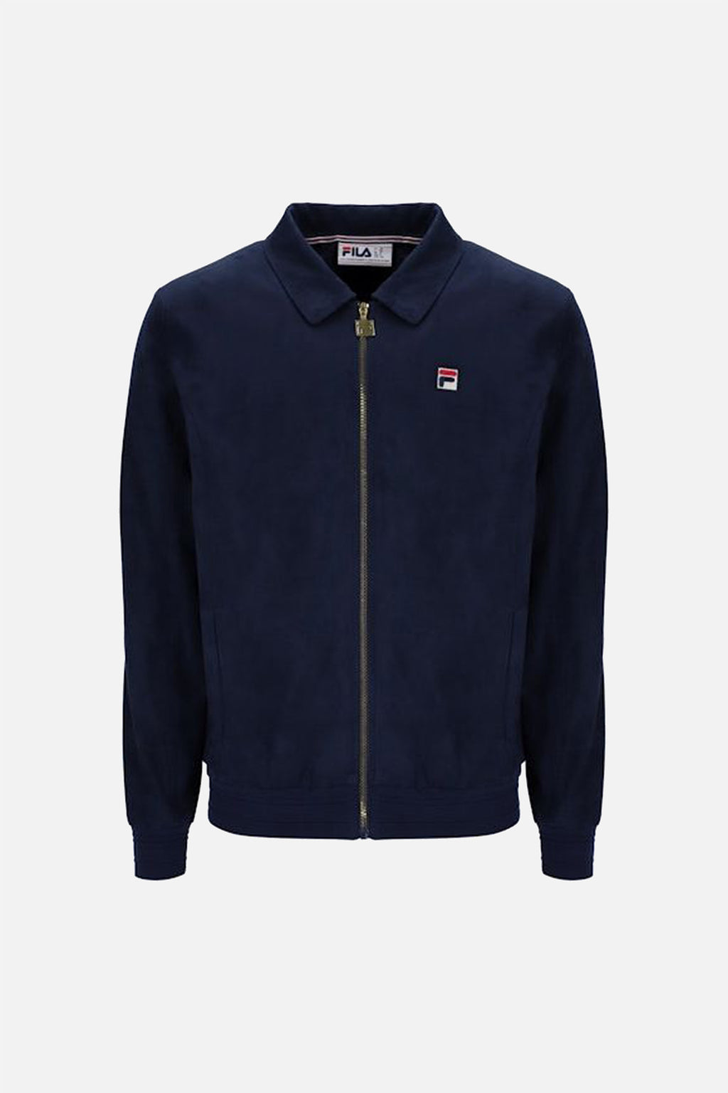Francesco Fila Navy - Faux Suede Jacket