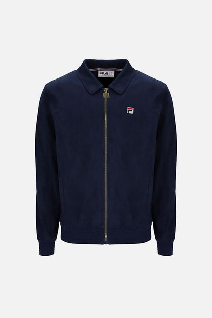 Francesco Fila Navy - Faux Suede Jacket