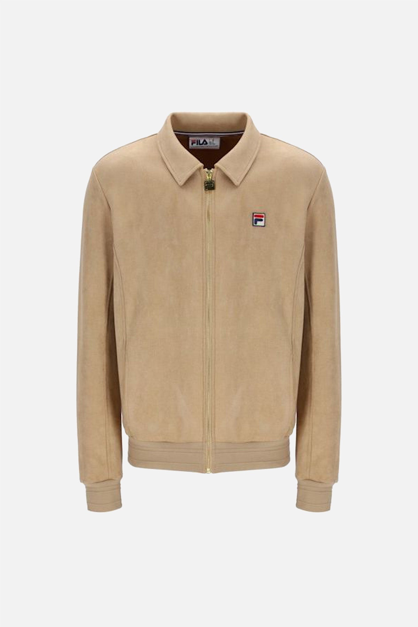 Francesco Classic Beige - Faux Suede Jacket