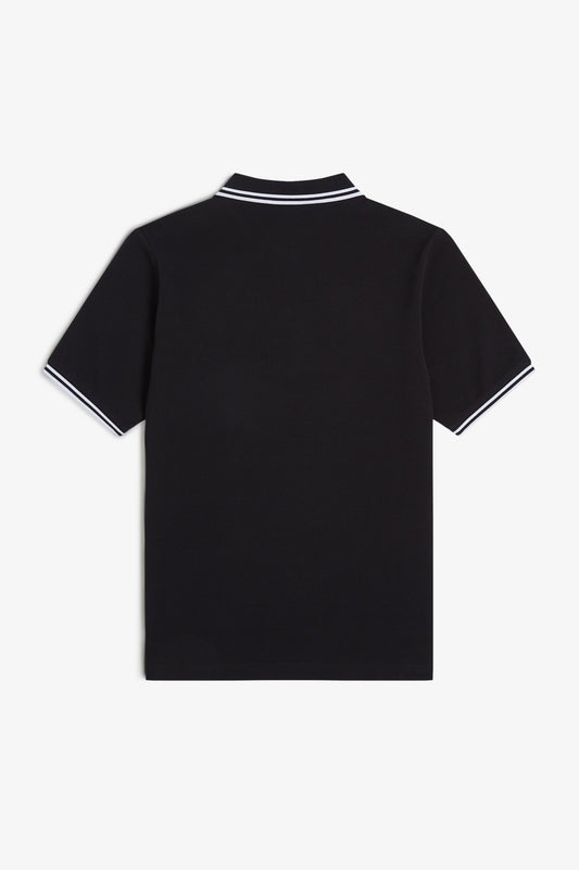 G3600 Black / White / White - Polo Shirt