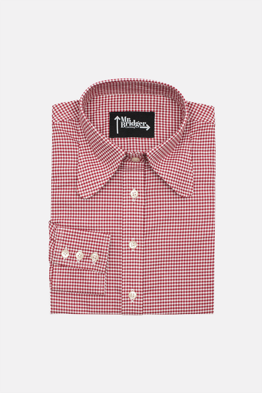 Gingham 'Mead' Red - Shirt