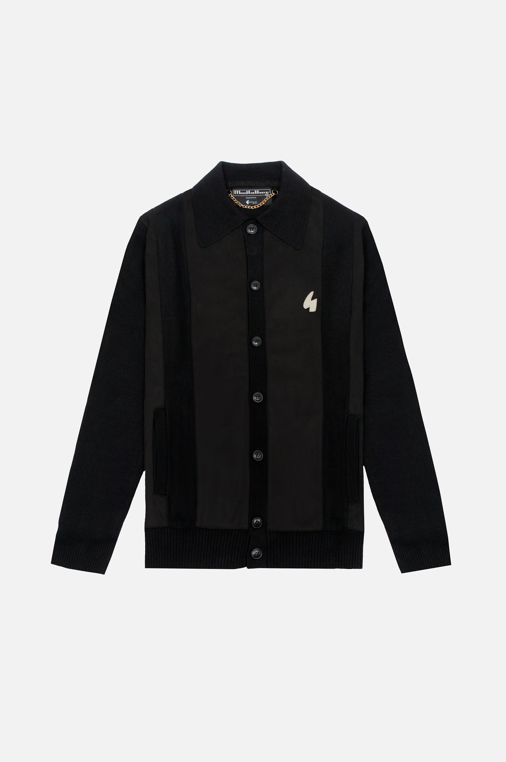Gregory Black Button Through - Cardi