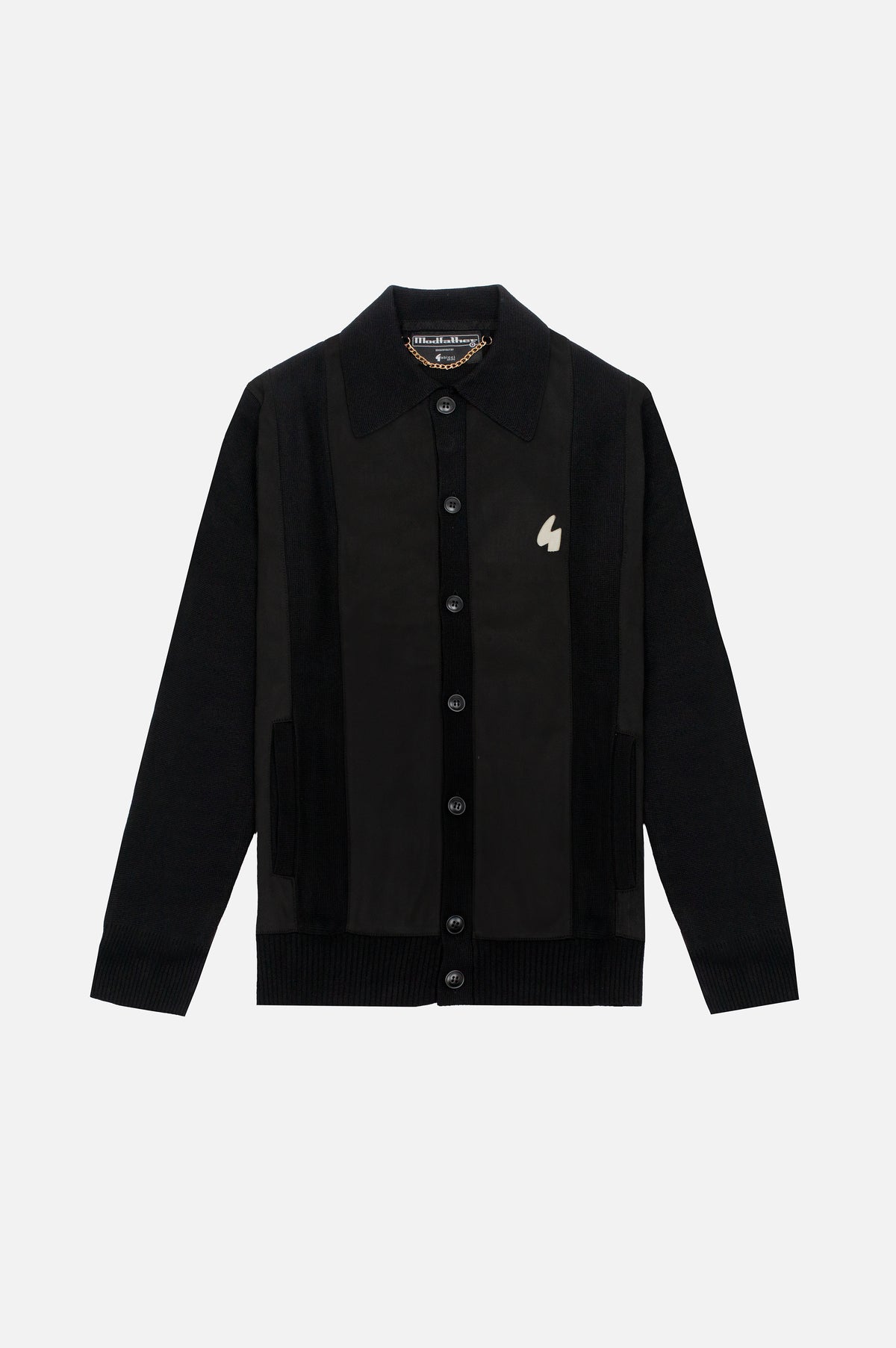 Gregory Black Button Through - Cardi