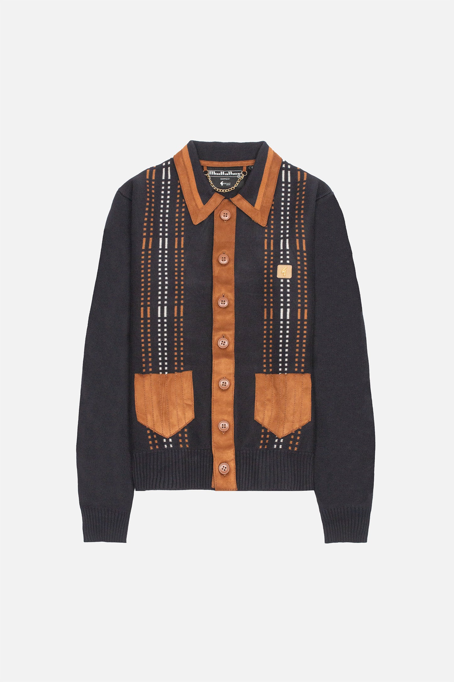 Cardinal Navy - Yardi Cardi Knit