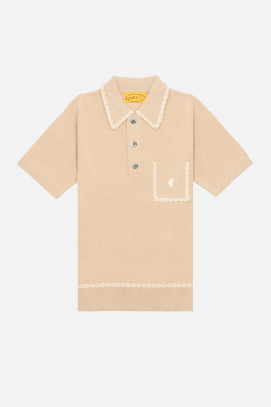 Archive Alexander Sandstone - Polo Knit