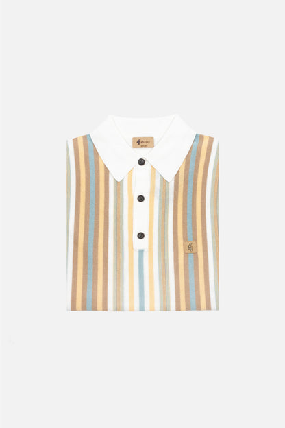 Jed White S/S - Polo Knit