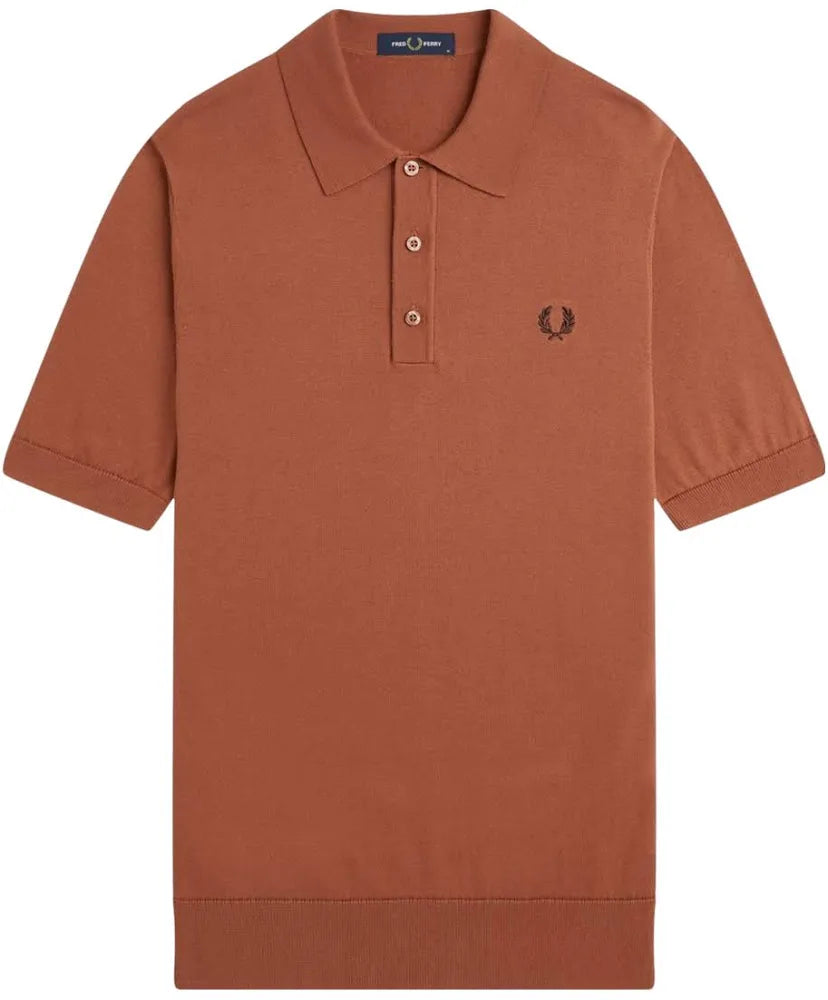 K9725 Knitted Shirt - Brandy