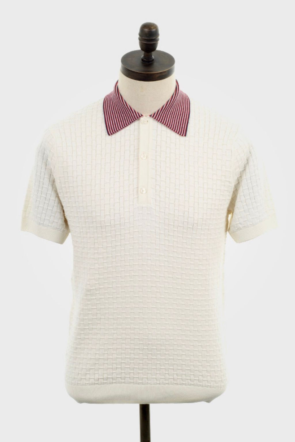 Wilson Off White - Knitted Polo