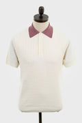 Wilson Off White - Knitted Polo